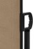 Toldo lateral retráctil gris taupe 220x600