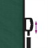 Toldo lateral retráctil verde oscuro 170x300