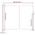 Toldo lateral retráctil verde oscuro 170x300