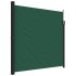 Toldo lateral retráctil verde oscuro 200x600