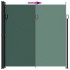 Toldo lateral retráctil verde oscuro 200x600