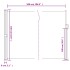 Toldo lateral retráctil terracota 160x500