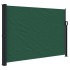 Toldo lateral retráctil verde oscuro 140x600