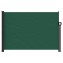 Toldo lateral retráctil verde oscuro 140x600