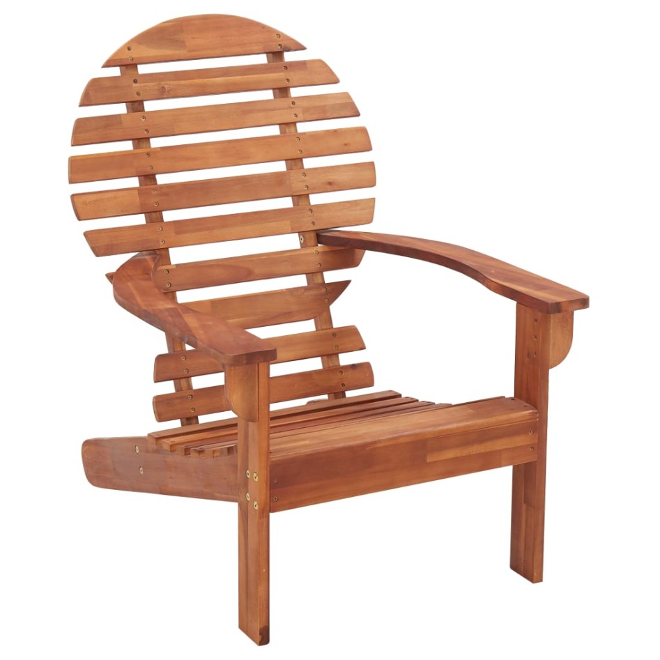 Silla Adirondack madera maciza de