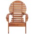Silla Adirondack madera maciza de