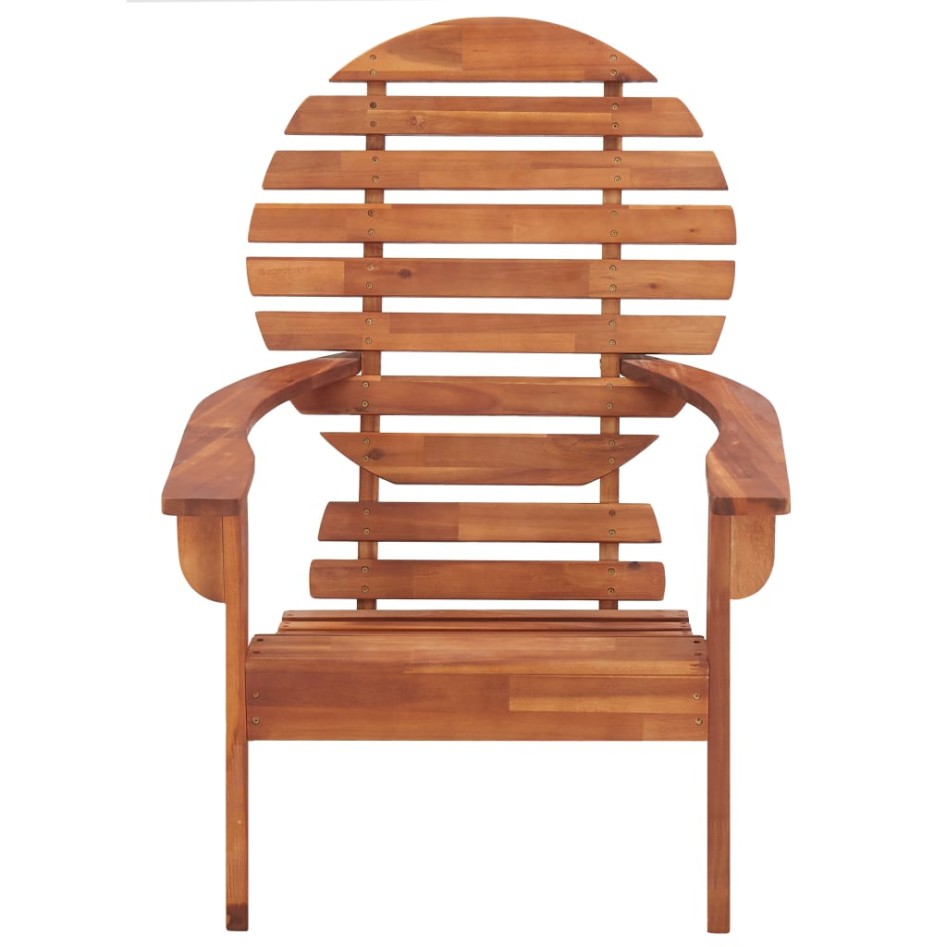 Silla Adirondack madera maciza de