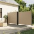 Toldo lateral retráctil beige 160x600