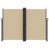 Toldo lateral retráctil beige 180x600