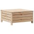Juego de muebles de jardín 6 pzas y cojines madera maciza