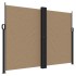 Toldo lateral retráctil gris taupe 180x1000