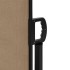 Toldo lateral retráctil gris taupe 180x1000