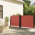 Toldo lateral retráctil terracota 100x600