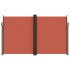 Toldo lateral retráctil terracota 200x1000