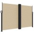 Toldo lateral retráctil beige 160x1000