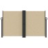 Toldo lateral retráctil beige 140x1200