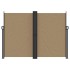 Toldo lateral retráctil gris taupe 180x1200