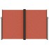Toldo lateral retráctil terracota 220x1200