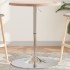 Mesa alta de madera maciza roble Ø60x90,5