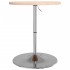Mesa alta de madera maciza roble Ø60x90,5
