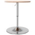 Mesa alta de madera maciza roble Ø60x90,5