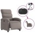 Sillón reclinable eléctrico tela gris