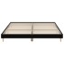 Cama sin colchón negro 180x200 cm madera de