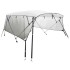 Toldo bimini 4 arcos con paredes laterales de