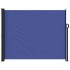 Toldo lateral retráctil azul 160x500
