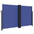Toldo lateral retráctil azul 140x1000