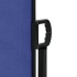 Toldo lateral retráctil azul 140x1000