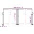 Toldo lateral retráctil azul 140x1000