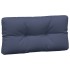 Cojines para muebles de palets 5 unidades tela azul