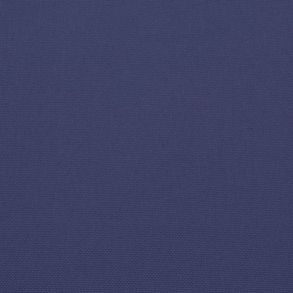 Cojines para muebles de palets 5 unidades tela azul