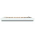 Estructura de cama madera de ingeniería blanca 150x200