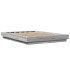 Estructura de cama madera de ingeniería gris Sonoma 140x200
