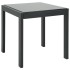 Tumbonas con mesa 2 unidades textilene y