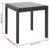 Tumbonas con mesa 2 unidades textilene y