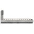 Cama con cabecero madera de ingeniería gris hormigón 90x200