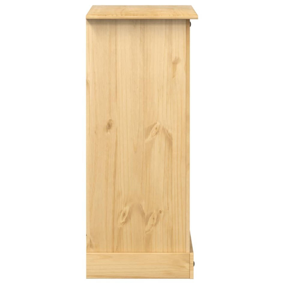 Cómoda cajonera Corona madera maciza de pino 92x48x114