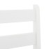 Taburetes altos 2 uds madera maciza de pino