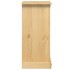 Mesita de noche Corona madera maciza de pino 53x39x84