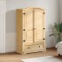 Armario Corona madera maciza de pino 101x52x170