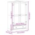 Armario Corona madera maciza de pino 101x52x170