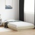 Estructura cama con luces LED madera roble Sonoma 90x190
