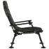 Silla de pesca con reposabrazos plegable