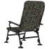 Silla de pesca con reposabrazos plegable