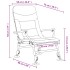 Silla de pesca con reposabrazos plegable