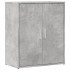 Aparador de madera ingeniería 2 uds gris hormigón 60x31x70