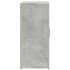 Aparador de madera ingeniería 2 uds gris hormigón 60x31x70